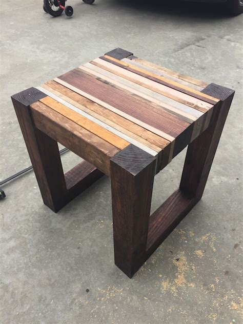 Scrap Wood Side Table Free Diy Tutorial Rogue Engineer