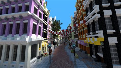 Shopping Street Minecraft Map