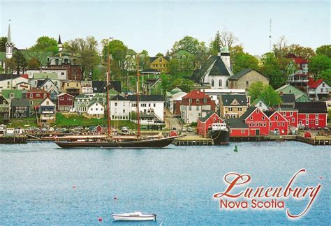 Postcards On My Wall Old Town Lunenburg Canada UNESCO