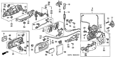 2004 Honda Accord Parts Diagram Wiring Diagram