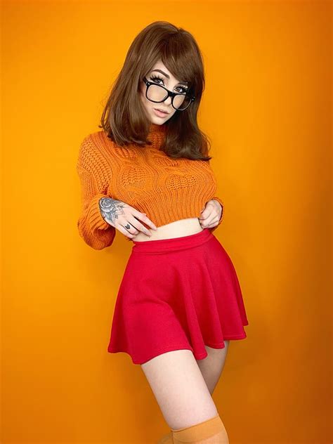 4096x2304px Free Download Hd Wallpaper Kayla Erin Women Model Cosplay Velma Dinkley