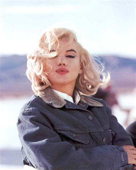 Marilyn Monroe Photographed During The Filming Of The Misfits 1960