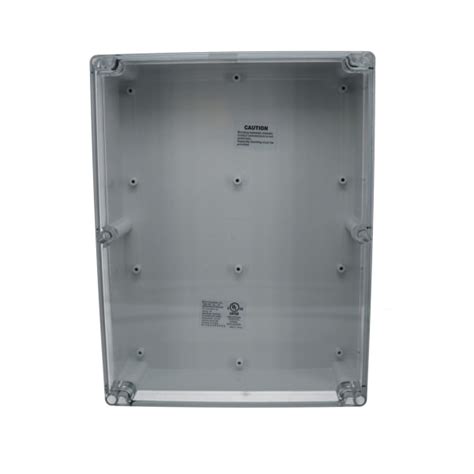 Bud Industries Pn 1342 C Enclosure Polycarbonate Ul94 Hb Clear