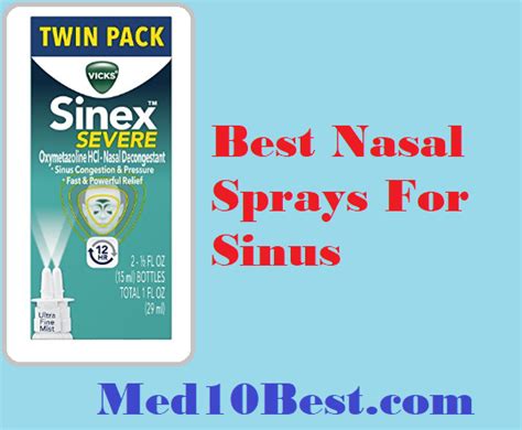 Best Nasal Sprays For Sinus 2021 Reviews And Buyers Guide Top 10