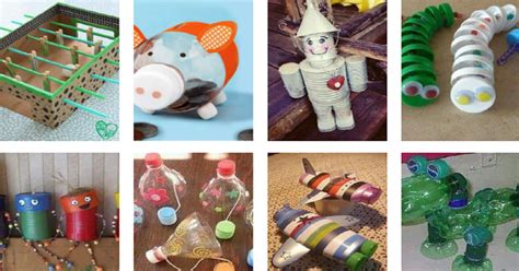 Brinquedos Feitos Com Materiais Reciclaveis
