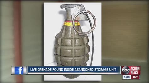 Man Finds Live Grenade Found In Storage Unit Youtube