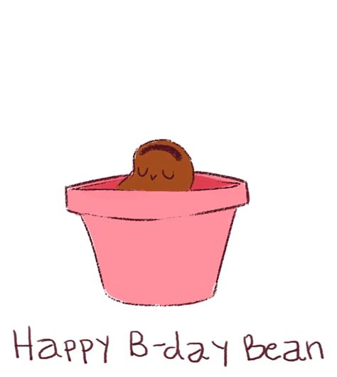Happy Birthday Bean By Minipolkadots On Deviantart