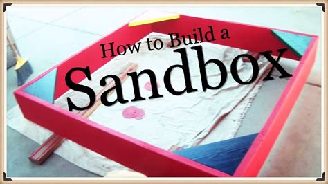 How To Build A Basic Sandbox Youtube