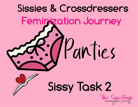 sissy task 2 panties crossdressers feminization for crossdressers and sissies etsy