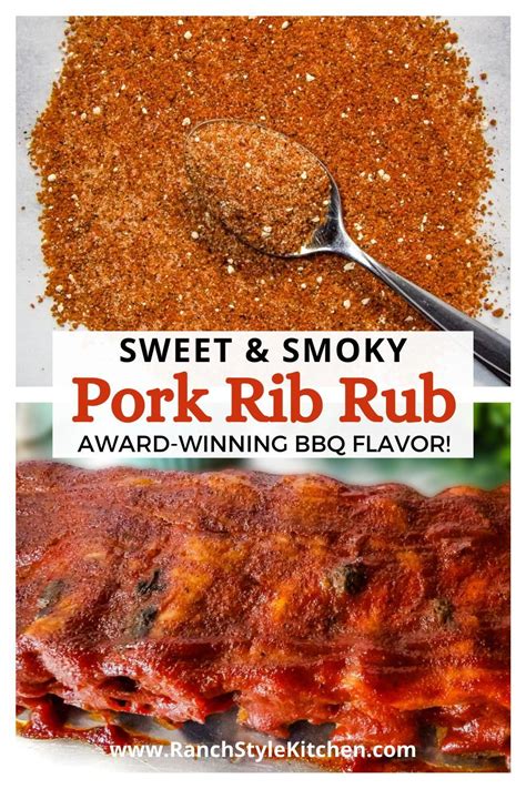 Sweet And Smoky Pork Rib Rub Is The Perfect Bbq Recipe