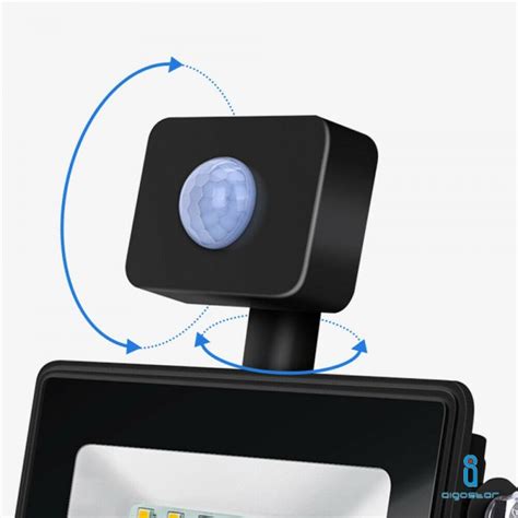Solarmotion faretto con sensore movimento 0,55w faretto con sensore. FARO LED FARETTO CON SENSORE DI MOVIMENTO FREDDO ESTERNO ...