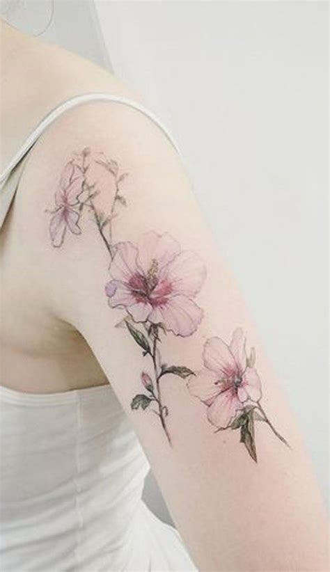 100 Trending Watercolor Flower Tattoo Ideas For Women Watercolor