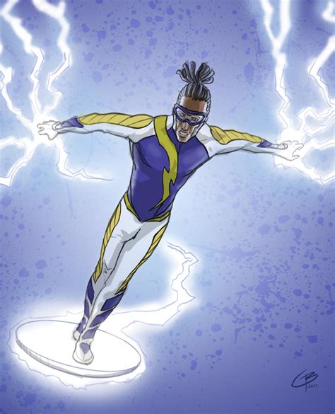 Static Shock Redesign By Tiguybou On Deviantart