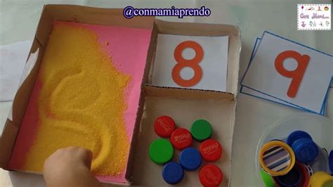 Descarga la plantilla para este juego matemático para niños. Caja matemática de material de reciclaje para niños de ...