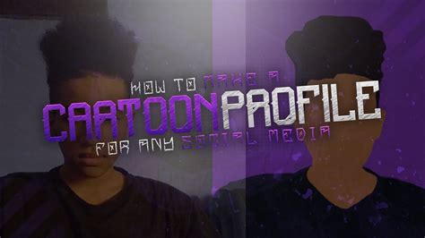 How To Make A Cartoon Profile Picture Youtube