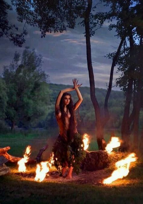 THe DaNce Of FiRe Nature Witch Pagan Witch