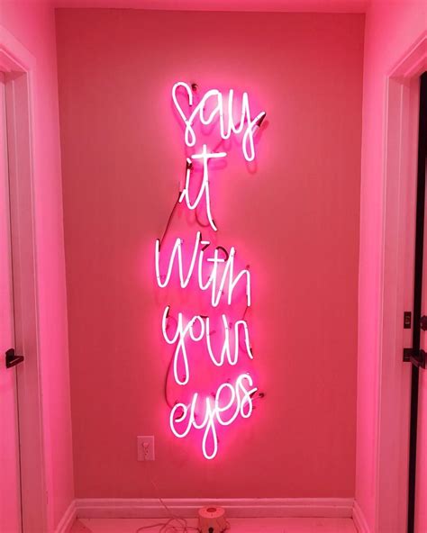 pink neon quotes neon words neon led light quotes all of the lights neon aesthetic pink