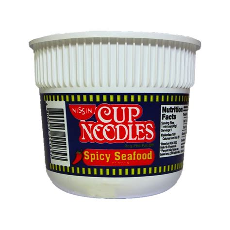 Nissin Cup Noodles Spicy Seafood 40g Shopee Philippines