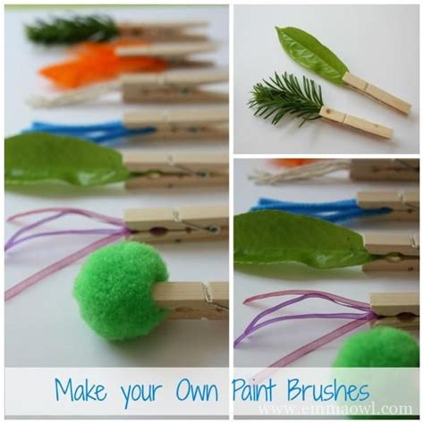 Make Your Own Paintbrushes Paint Brushes Create Your Own Create