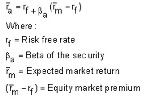 Take advantage of our limited time offer. Binoy's Tech Blog: The Capital Asset Pricing Model