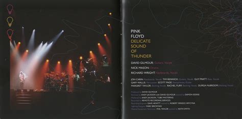 pink floyd delicate sound of thunder 2020 {2cd set pink floyd records ‎pfr36} complete