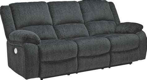 Signature Design By Ashley Living Room Draycoll Power Reclining Sofa