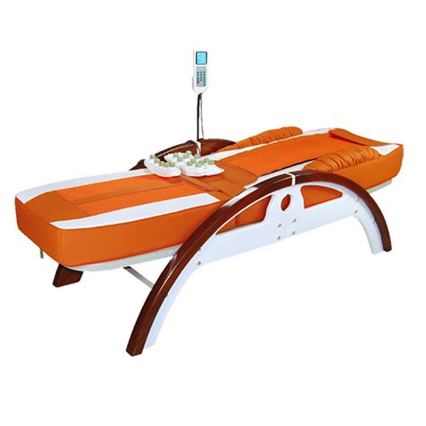 Electric Automatic Far Infrared Thermal Jade Stone Heating Full Body Thai Medical Massage Table