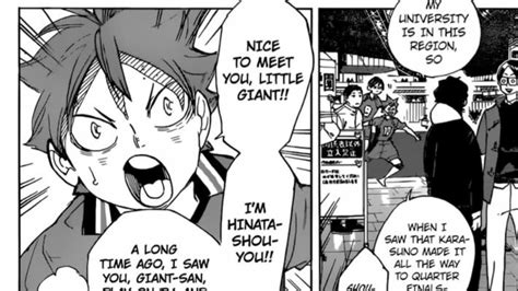 Does Hinata Ever Meet The Tiny Giant In Haikyuu