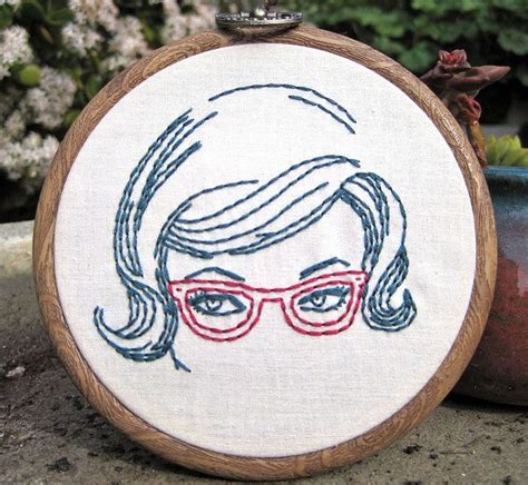 Lasses With Glasses Embroidery Patterns Vintage Embroidery Inspiration Vintage Embroidery