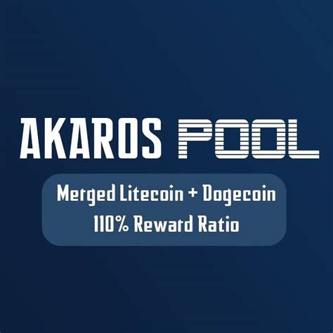 It also offers litecoin mining, an alternative, less popular. Akaros Litecoin Mining Pool - Community | Facebook