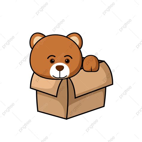 รูปกล่องตุ๊กตาหมี Png ตุ๊กตาหมี วันตุ๊กตาหมี กล่องภาพ Png และ
