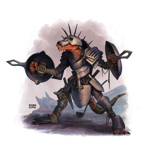 Kobold Warrior Fantasy Character Design Character Inspiration