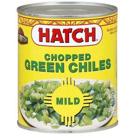 The best products were pleasantly tender but maintained their structure. Hatch Mild Chopped Green Chiles, 27 oz (Pack of 6 ...