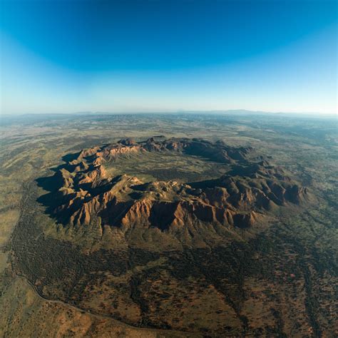 An Impact Crater In The Northern Territory Gosses Bluff Crater R