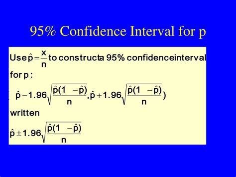 Ppt Chapter 7 Confidence Intervals Application Of The Central Limit