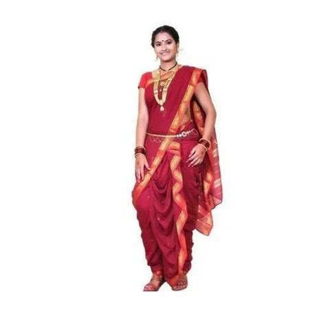 Maninis Silk Ladies Stitched Nauvari Saree 9 Mtrs Rs 1350 Piece