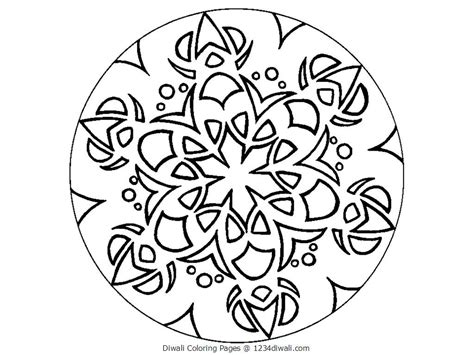 Diya Coloring Pages For Diwali at GetDrawings | Free download