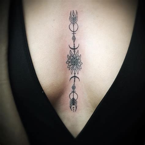Best 30 Sternum Tattoos Designs For Women Page 2 Of 3 Gravetics