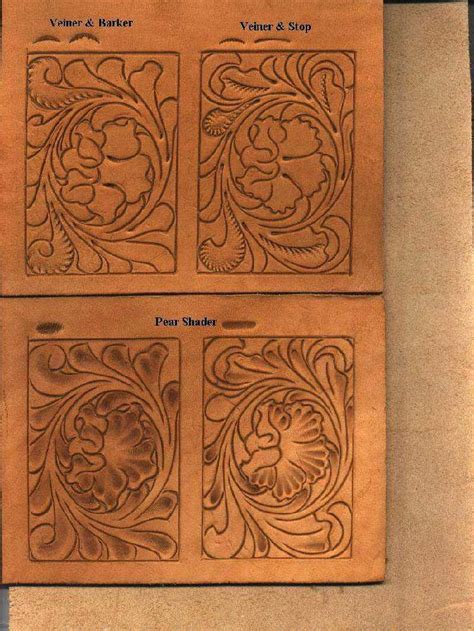Printable Western Leather Tooling Patterns Printable Templates