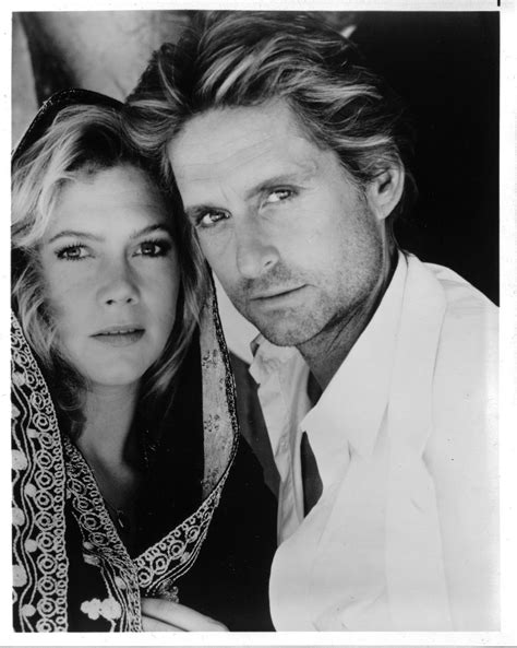 Kathleen Turner And Michael Douglas In The Jewel Of The Nile Movie