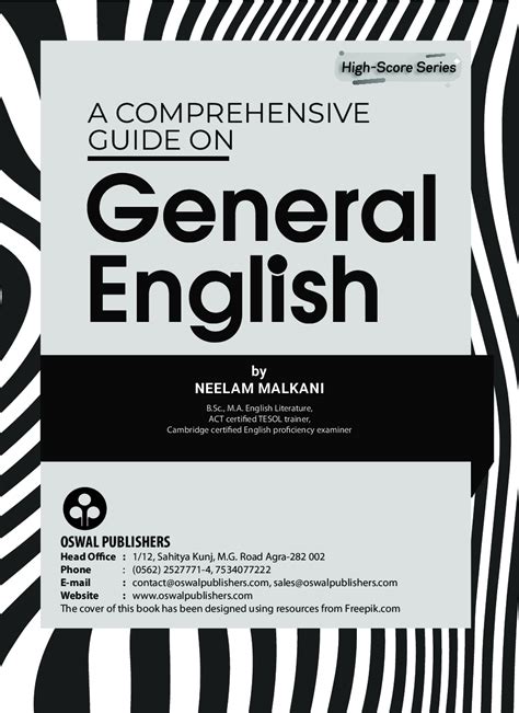 Download Oswal A Comprehensive Guide On General English Pdf Online By