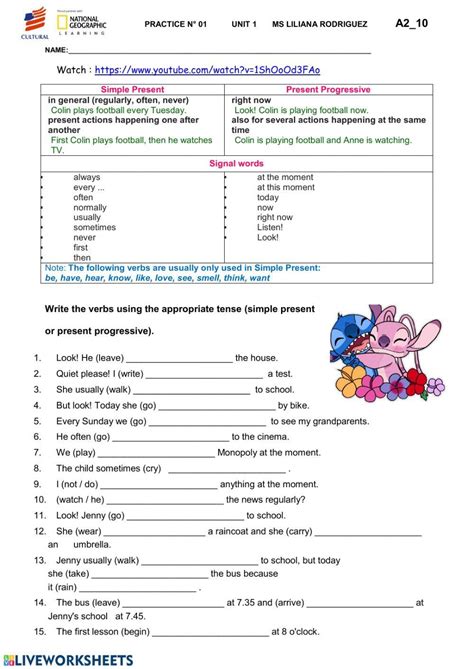 Simple interest worksheets with answers. thoughtco, aug. Present simple and present continuous interactive and downloadable worksheet. Y… in 2020 ...