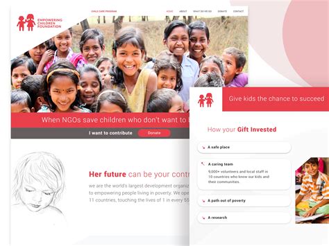 Ngo Website Landing Page By Robin On Dribbble