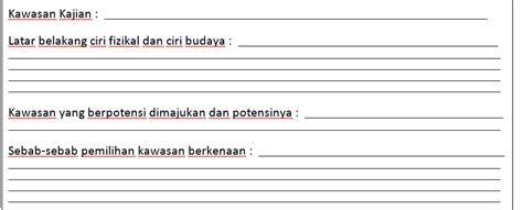 Borang kaji atau soal selidik ini perlu dibuat dalam perlaksanaan dan disertakan dalam pelaporan tugasan wajib bagi ujian pelbagai instrumen (geografi) pentaksiran tingkatan 3 (pt3) kajian lapangan atau lebih dikenali sebagai kerja kursus, agar menjelaskan lagi hasil dapatan dan maklumat. Borang Soal Selidik / Temu Bual Tugasan Geografi PT3 2018