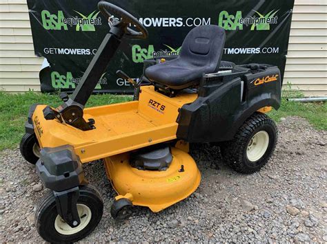 In Cub Cadet Rzt S Zero Turn Mower With Only Hours A Month