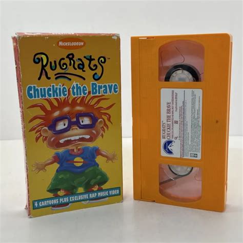 Rugrats Chuckie The Brave Vhs Picclick
