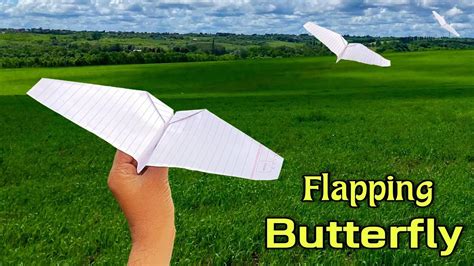 Best Flappy Paper Butterfly How To Make Notebook Flying Butterfly