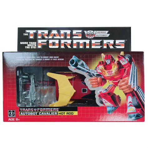 Toys Action Figures Transformers Hot Rod G1 Autobot Reissue 2018
