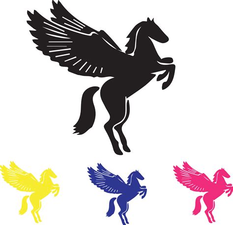 Pegasus Feet Flying In The Air Horse Head Greek Mythology Horse