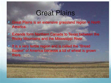 Ppt Land And Water Features Of The United States Powerpoint